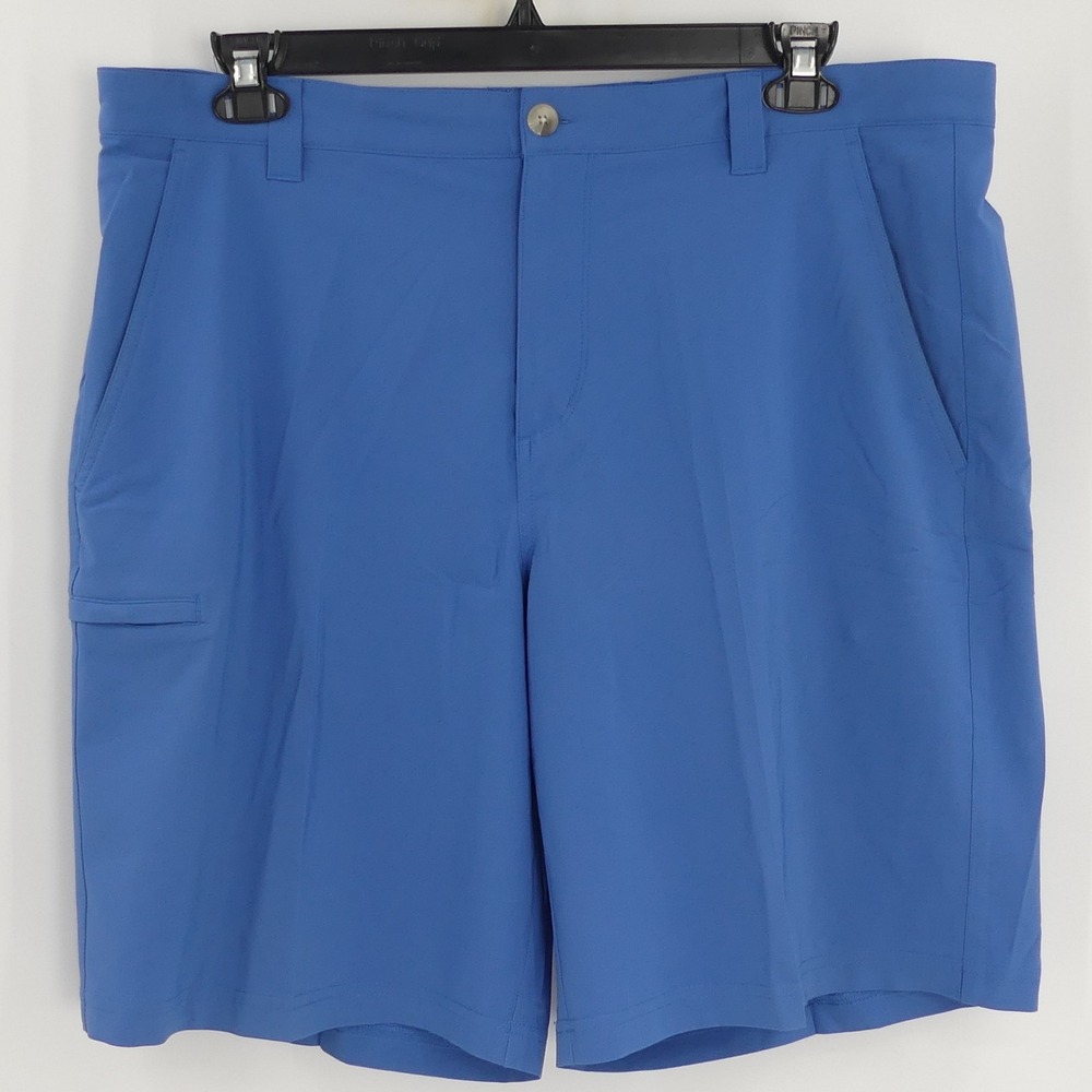 Columbia‎ PFG Performance Fishing Shorts Mens W38 L10 Omni Shield Blue